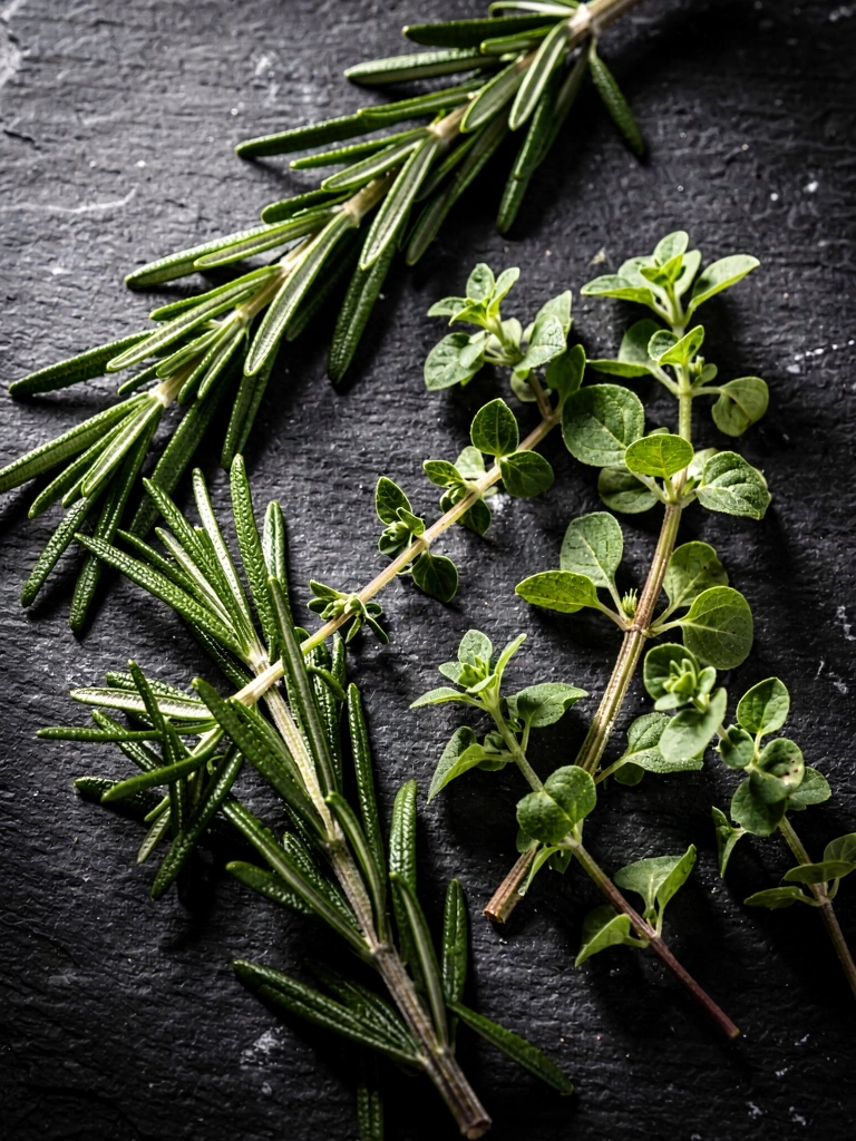 Φρέσκα βότανα και πρώτες ύλες